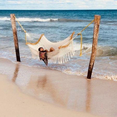 Casa Pelicanos Tulum Beach Mx - Next To Hotel Zone Buitenkant foto