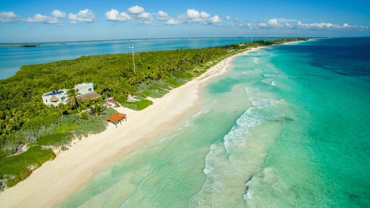 Casa Pelicanos Tulum Beach Mx - Next To Hotel Zone Buitenkant foto