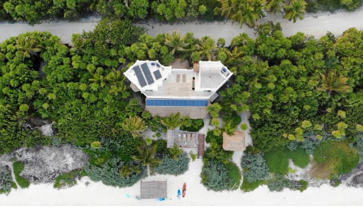 Casa Pelicanos Tulum Beach Mx - Next To Hotel Zone Buitenkant foto