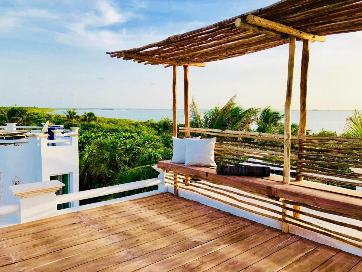 Casa Pelicanos Tulum Beach Mx - Next To Hotel Zone Buitenkant foto