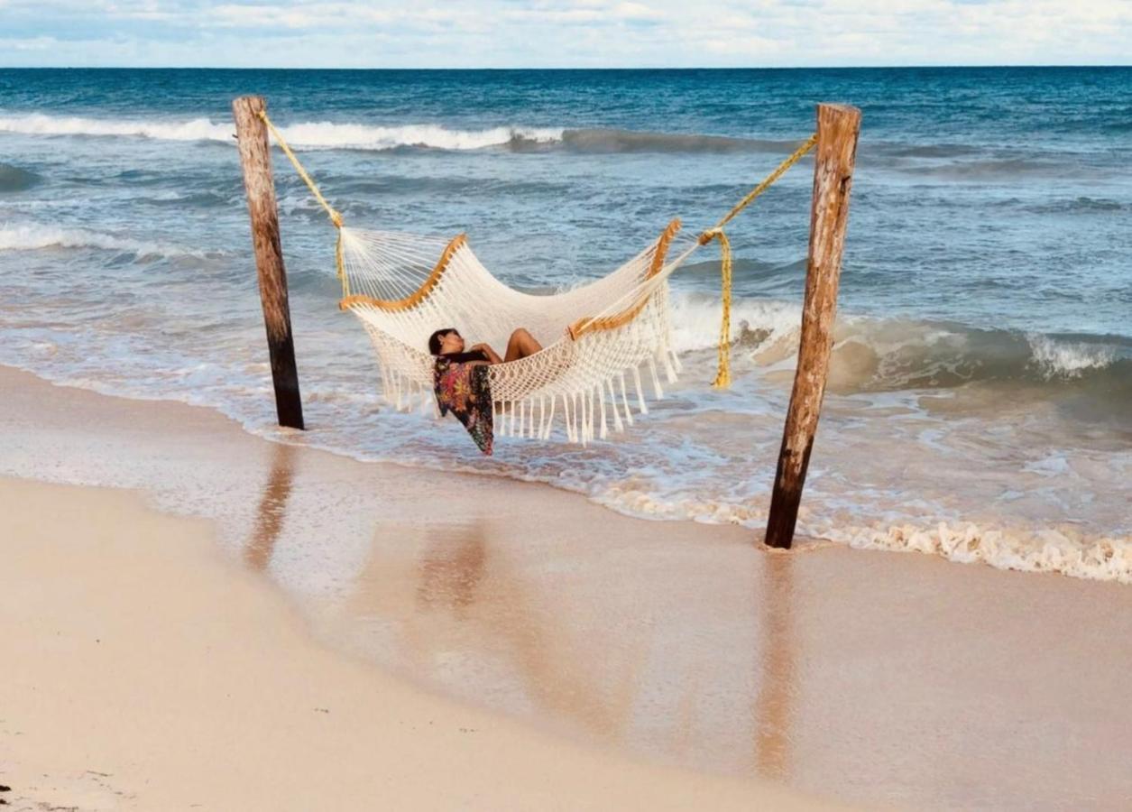 Casa Pelicanos Tulum Beach Mx - Next To Hotel Zone Buitenkant foto