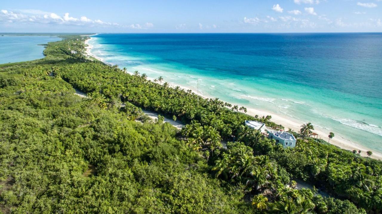 Casa Pelicanos Tulum Beach Mx - Next To Hotel Zone Buitenkant foto