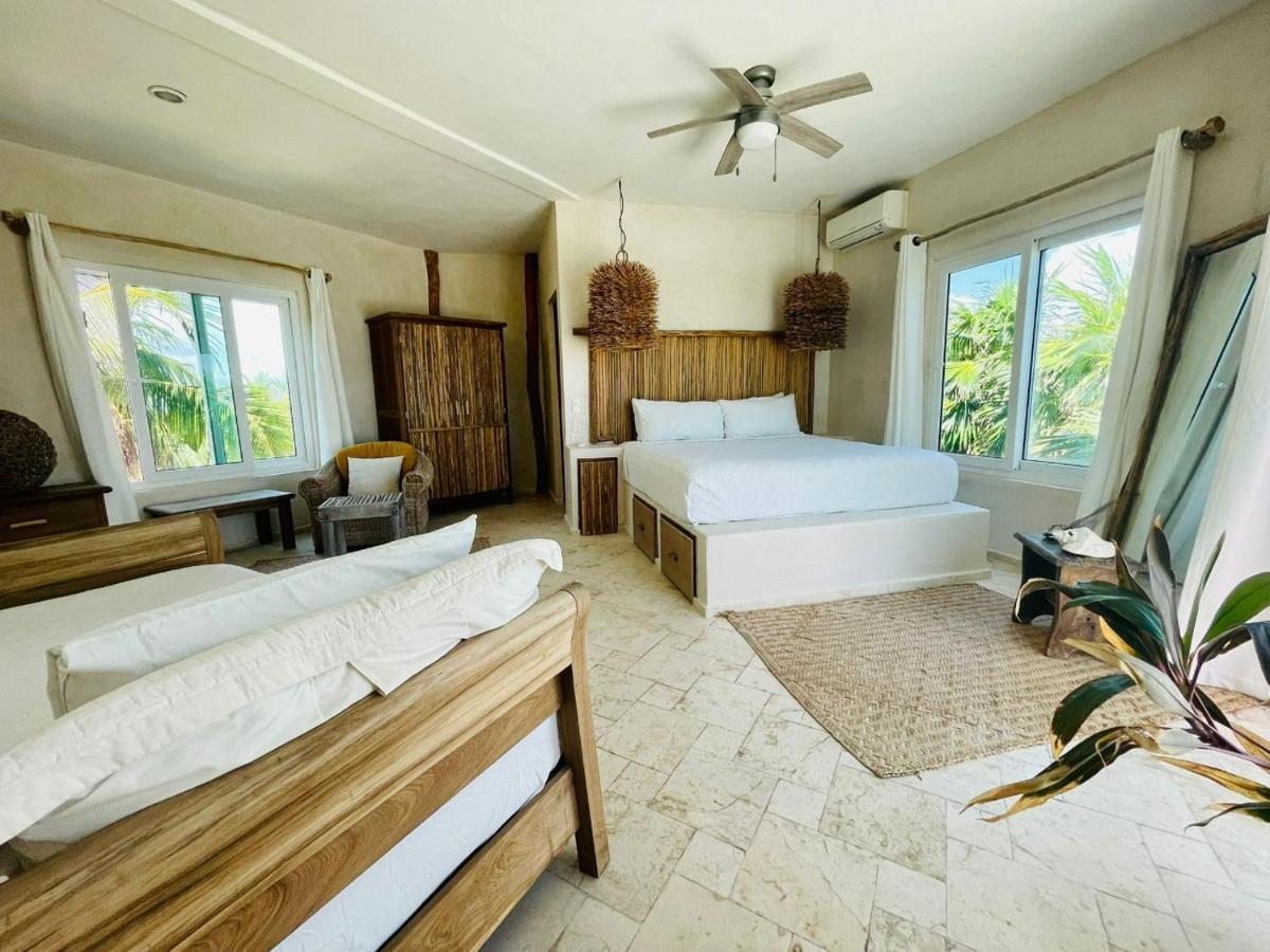 Casa Pelicanos Tulum Beach Mx - Next To Hotel Zone Buitenkant foto